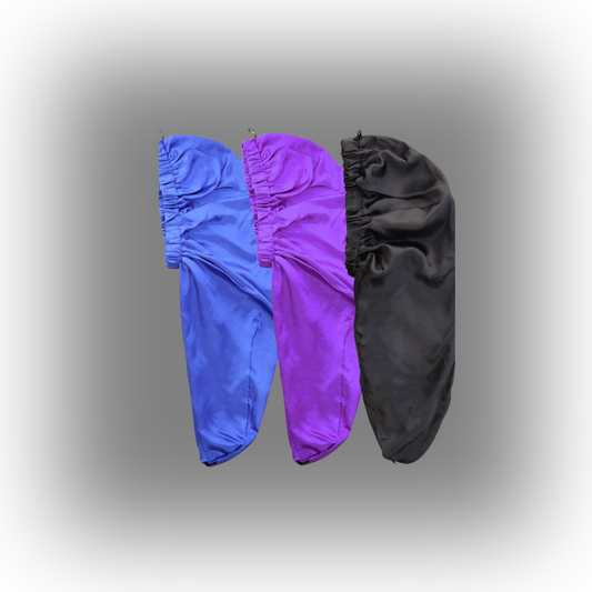 Foldable Long Satin Sleeping Caps